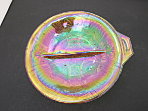 Indiana Glass Marigold Carnival Divided Dish